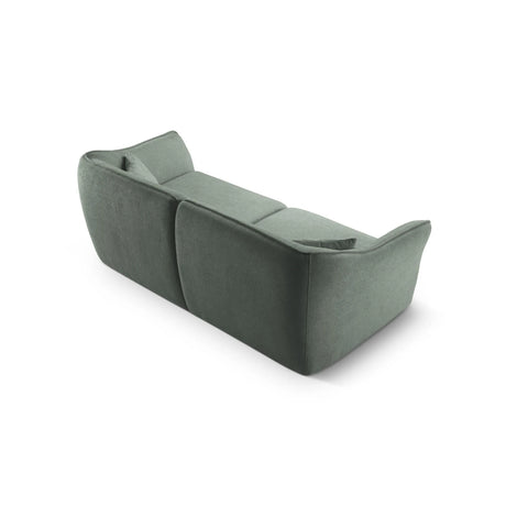 Hailey 3-Sitzer Sofa aus Boucle (Sic5) in Mint, 206x102 cm – Bild 5