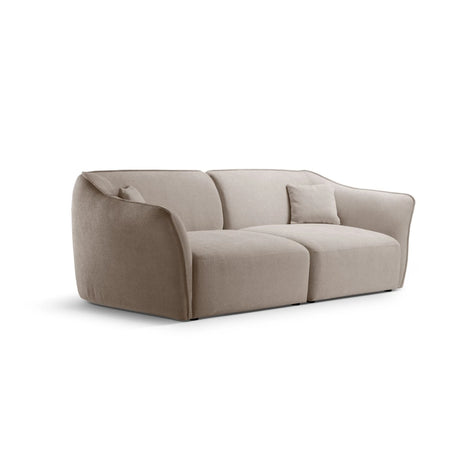 Hailey 3-Sitzer Sofa aus Boucle (Sic50) in Dunkelbeige, 206x102 cm – Bild 3