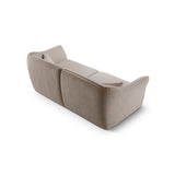 Hailey 3-Sitzer Sofa aus Boucle (Sic50) in Dunkelbeige, 206x102 cm – Bild 5