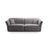Hailey 3-Sitzer Sofa aus Boucle (Sic75) in Dunkelgrau, 206x102 cm – Bild 1