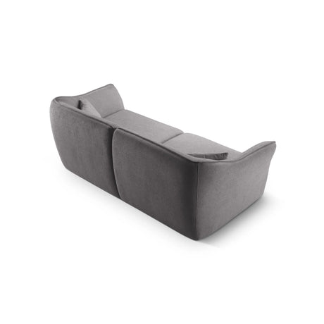 Hailey 3-Sitzer Sofa aus Boucle (Sic75) in Dunkelgrau, 206x102 cm – Bild 5