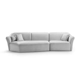 Hailey 5-Sitzer Ecksofa, Linke Seite, aus Boucle, 292x138 cm – Bild 1