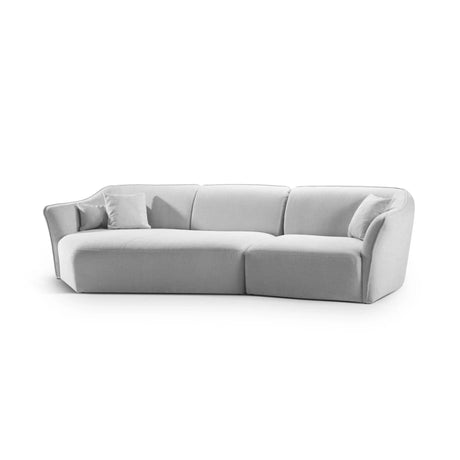 Hailey 5-Sitzer Ecksofa, Linke Seite, aus Boucle, 292x138 cm – Bild 4