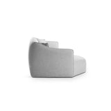 Hailey 5-Sitzer Ecksofa, Linke Seite, aus Boucle, 292x138 cm – Bild 5