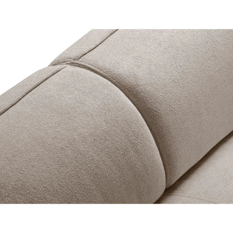 Hailey 5-Sitzer Ecksofa, Linke Seite, aus Boucle (Sic50) in Dunkelbeige, 292x138 cm – Bild 8