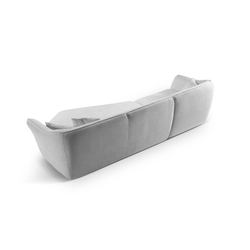 Hailey 5-Sitzer Ecksofa, Rechte Seite, aus Boucle, 292x138 cm – Bild 6