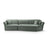 Hailey 5-Sitzer Ecksofa, Rechte Seite, aus Boucle (Sic5) in Mint, 292x138 cm – Bild 1