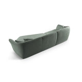 Hailey 5-Sitzer Ecksofa, Rechte Seite, aus Boucle (Sic5) in Mint, 292x138 cm – Bild 6
