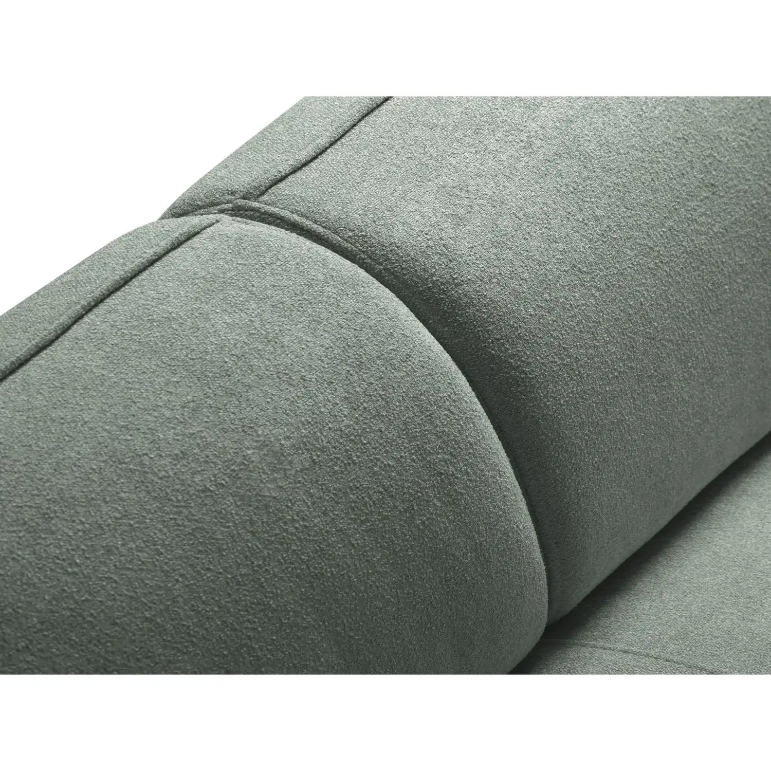Hailey 5-Sitzer Ecksofa, Rechte Seite, aus Boucle (Sic5) in Mint, 292x138 cm – Bild 8