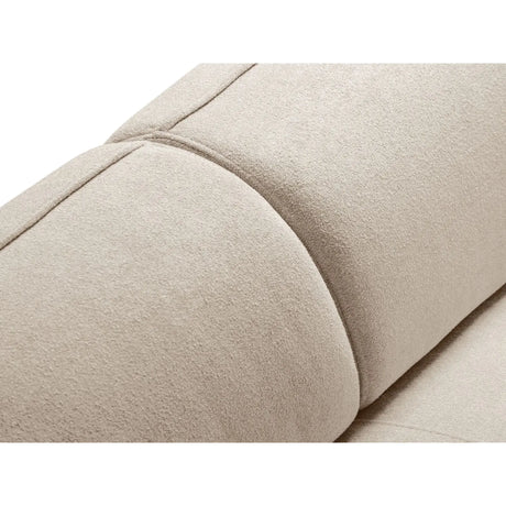 Hailey 5-Sitzer Ecksofa, Rechte Seite, aus Boucle (Sic55) in Leichtes Beige, 292x138 cm – Bild 8