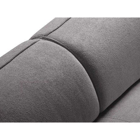 Hailey 5-Sitzer Ecksofa, Rechte Seite, aus Boucle (Sic75) in Dunkelgrau, 292x138 cm – Bild 8