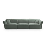 Hailey 5-Sitzer Sofa aus Boucle (Sic5) in Mint, 292x102 cm – Bild 1