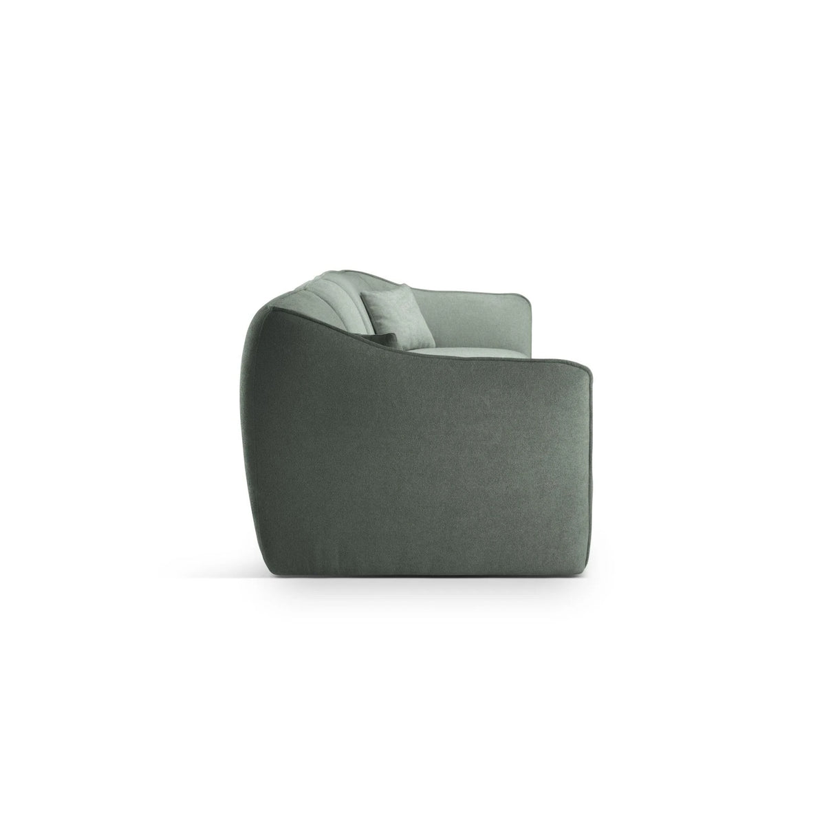 Hailey 5-Sitzer Sofa aus Boucle (Sic5) in Mint, 292x102 cm – Bild 4