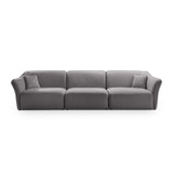 Hailey 5-Sitzer Sofa aus Boucle (Sic75) in Dunkelgrau, 292x102 cm – Bild 1