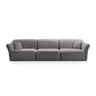 Hailey 5-Sitzer Sofa aus Boucle (Sic75) in Dunkelgrau, 292x102 cm – Bild 1