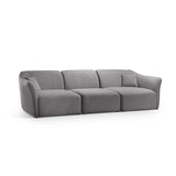 Hailey 5-Sitzer Sofa aus Boucle (Sic75) in Dunkelgrau, 292x102 cm – Bild 3