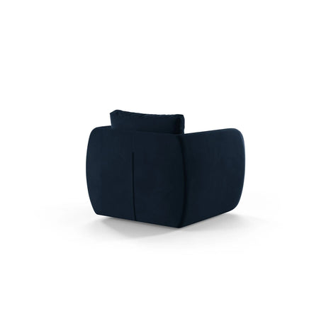 Iga Sessel aus Samt (Casino Deep Blue) in Königsblau, 95x87 cm – Bild 4