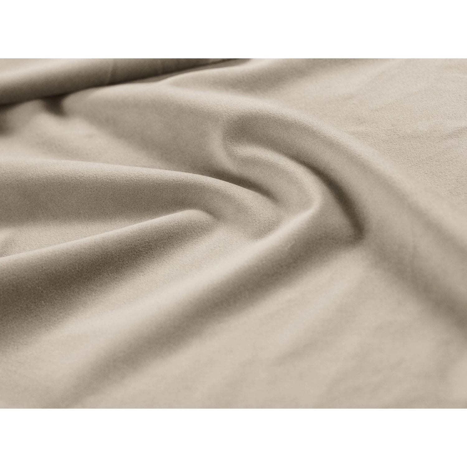 Iga Sessel aus Samt (Casino Sand) in Ecru, 95x87 cm – Bild 5