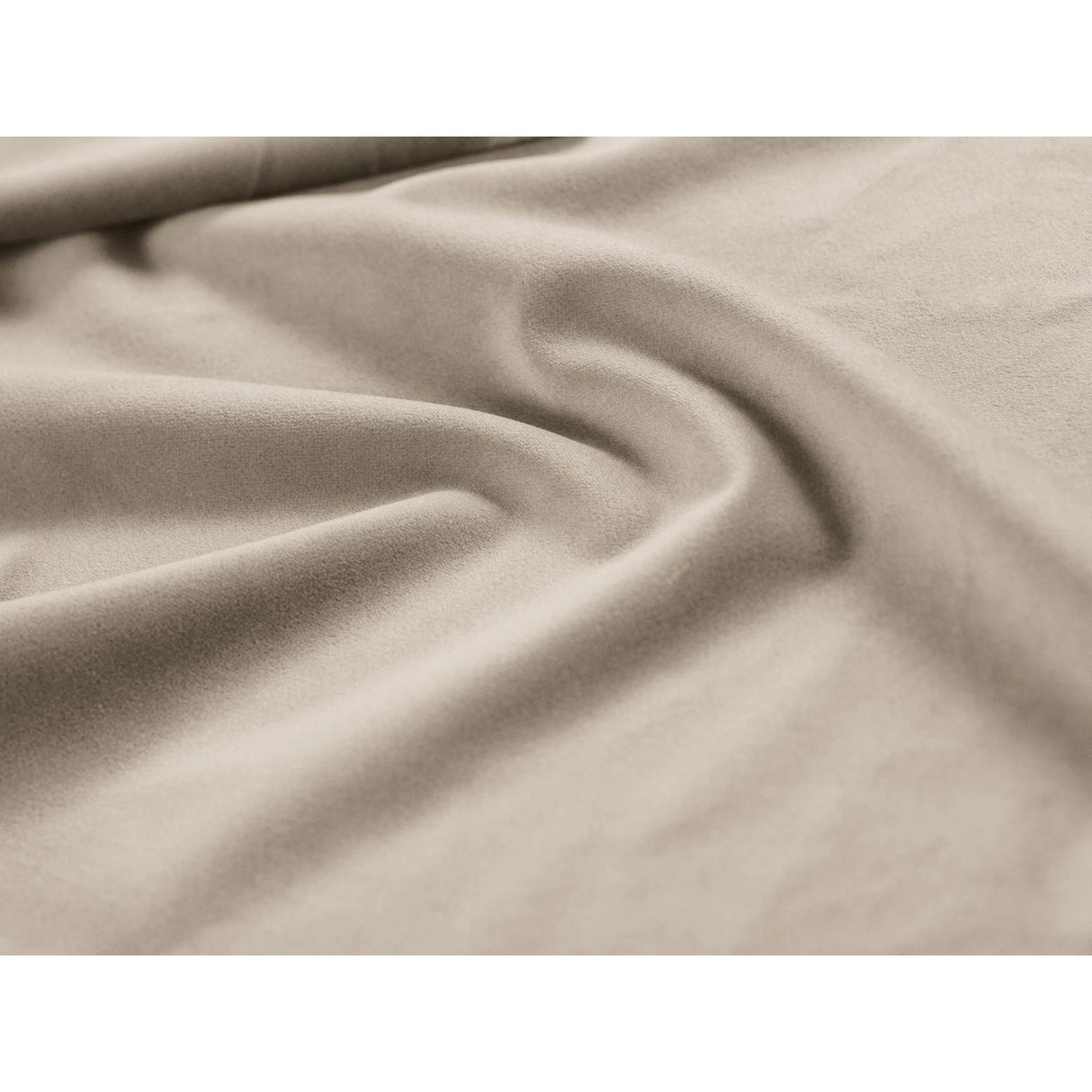 Iga Sessel aus Samt (Casino Sand) in Ecru, 95x87 cm – Bild 5