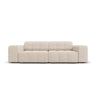 Jennifer 3-Sitzer Sofa mit Bezug aus Chenille (Haga 30) in Beige, 204x102 cm – Bild 1