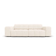 Jennifer 3-Sitzer Sofa mit Bezug aus Samt oder Chenille, 204x102 cm – Bild 1