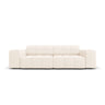Jennifer 3-Sitzer Sofa mit Bezug aus Samt oder Chenille, 204x102 cm – Bild 1