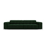Jennifer 4-Sitzer Sofa mit Bezug aus Samt (Bluvel 78) in Flaschengrün, 244x102 cm – Bild 1