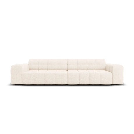 Jennifer 4-Sitzer Sofa mit Bezug aus Samt oder Chenille, 244x102 cm – Bild 1