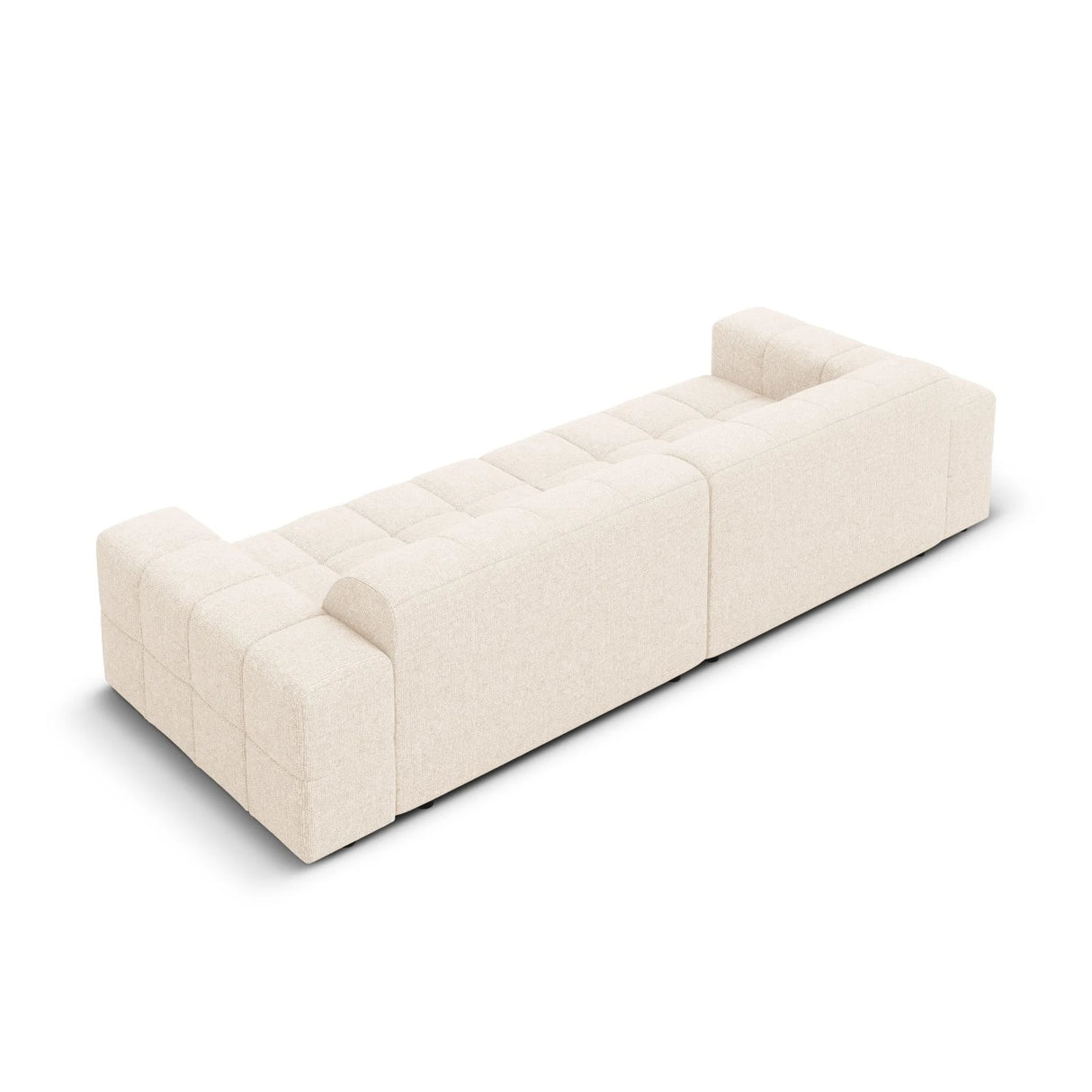 Jennifer 4-Sitzer Sofa mit Bezug aus Samt oder Chenille, 244x102 cm – Bild 5