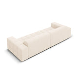 Jennifer 4-Sitzer Sofa mit Bezug aus Samt oder Chenille, 244x102 cm – Bild 5