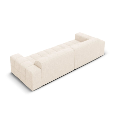 Jennifer 4-Sitzer Sofa mit Bezug aus Samt oder Chenille, 244x102 cm – Bild 5