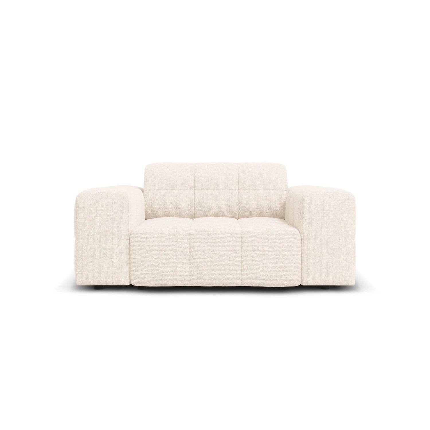 Jennifer Sessel mit Bezug aus Samt oder Chenille, 124x102 cm – Bild 1