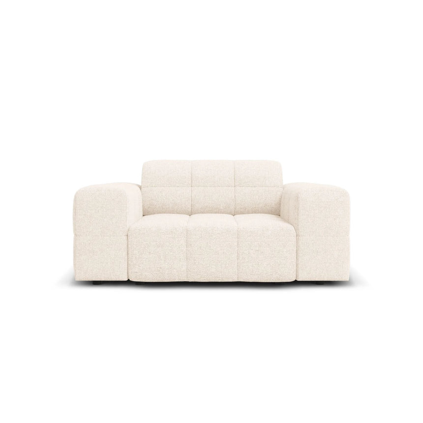 Jennifer Sessel mit Bezug aus Samt oder Chenille, 124x102 cm – Bild 1