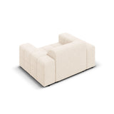 Jennifer Sessel mit Bezug aus Samt oder Chenille, 124x102 cm – Bild 5