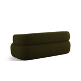 Jenny 2-Sitzer Sofa mit Bezug aus Boucle (ASCOLIGRE) in Grün, 178x90 cm – Bild 5