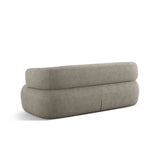 Jenny 2-Sitzer Sofa mit Bezug aus Boucle (ASCTOFE) in Hellgrau, 178x90 cm – Bild 5