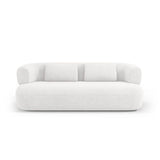 Jenny 2-Sitzer Sofa mit Bezug aus Boucle (NoN01) in Elfenbein, 178x90 cm – Bild 1