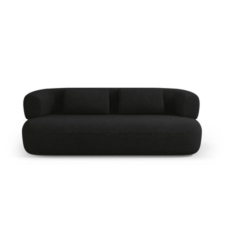 Jenny 2-Sitzer Sofa mit Bezug aus Boucle (NoN100) in Schwarz, 178x90 cm – Bild 1