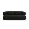 Jenny 2-Sitzer Sofa mit Bezug aus Boucle (NoN100) in Schwarz, 178x90 cm – Bild 1