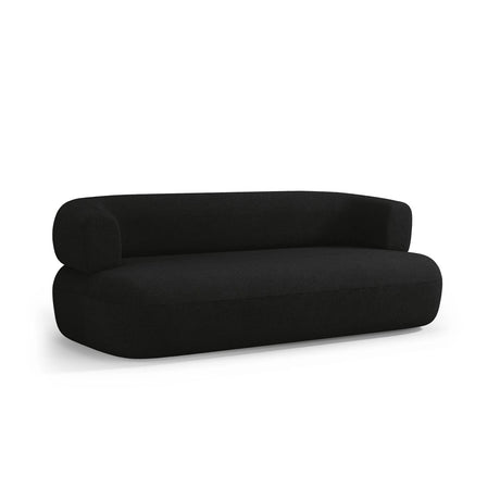 Jenny 2-Sitzer Sofa mit Bezug aus Boucle (NoN100) in Schwarz, 178x90 cm – Bild 6