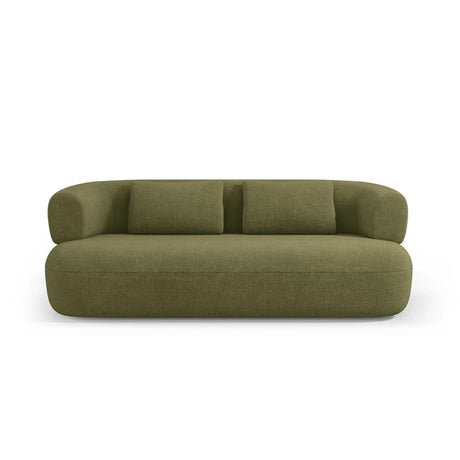 Jenny 2-Sitzer Sofa mit Bezug aus Boucle (NoN38) in Grün, 178x90 cm – Bild 1
