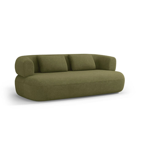 Jenny 2-Sitzer Sofa mit Bezug aus Boucle (NoN38) in Grün, 178x90 cm – Bild 4