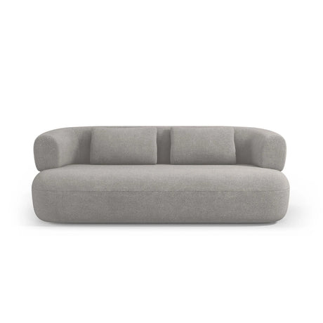 Jenny 2-Sitzer Sofa mit Bezug aus Boucle (NoN83) in Hellgrau, 178x90 cm – Bild 1