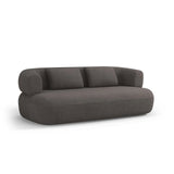 Jenny 2-Sitzer Sofa mit Bezug aus Boucle (NoN92) in Grau, 178x90 cm – Bild 4