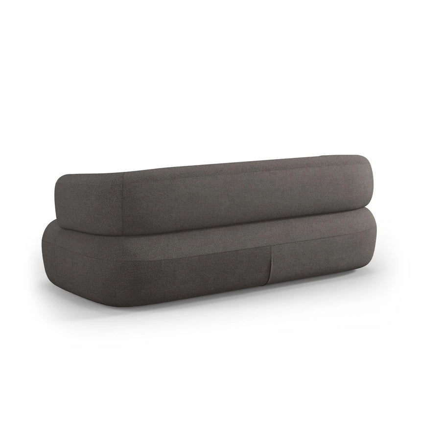Jenny 2-Sitzer Sofa mit Bezug aus Boucle (NoN92) in Grau, 178x90 cm – Bild 5