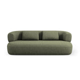 Jenny 2-Sitzer Sofa mit Bezug aus Chenille (PeHa39) in Grün, 178x90 cm – Bild 1