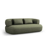 Jenny 2-Sitzer Sofa mit Bezug aus Chenille (PeHa39) in Grün, 178x90 cm – Bild 3