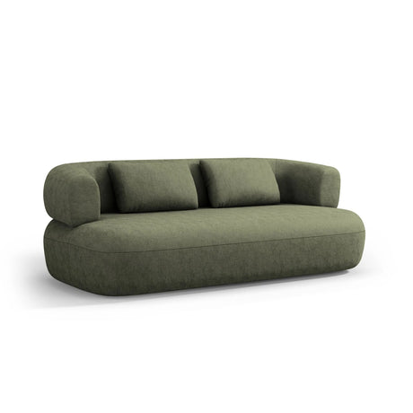Jenny 2-Sitzer Sofa mit Bezug aus Chenille (PeHa39) in Grün, 178x90 cm – Bild 3