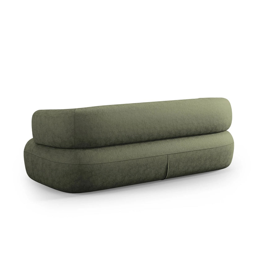 Jenny 2-Sitzer Sofa mit Bezug aus Chenille (PeHa39) in Grün, 178x90 cm – Bild 4