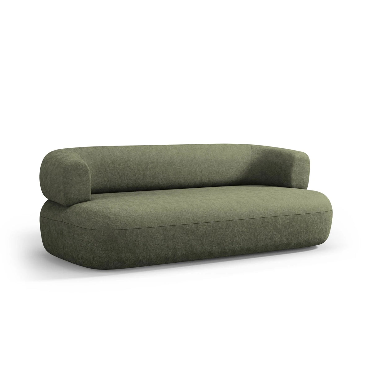 Jenny 2-Sitzer Sofa mit Bezug aus Chenille (PeHa39) in Grün, 178x90 cm – Bild 5
